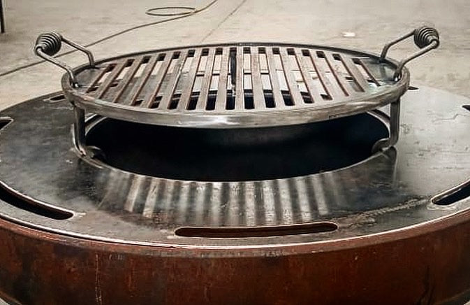 CUSTOM MADE OPEN FIRE GRILL