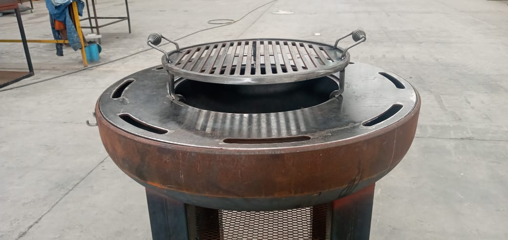 CUSTOM MADE OPEN FIRE GRILL