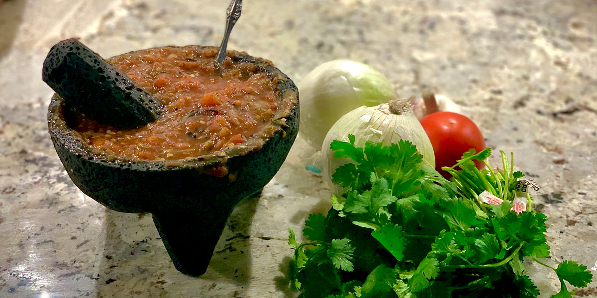 Molcajete Mexicano: Great for Hot Pepper Flakes & Salsa Recipes! – Sandia  Seed Company